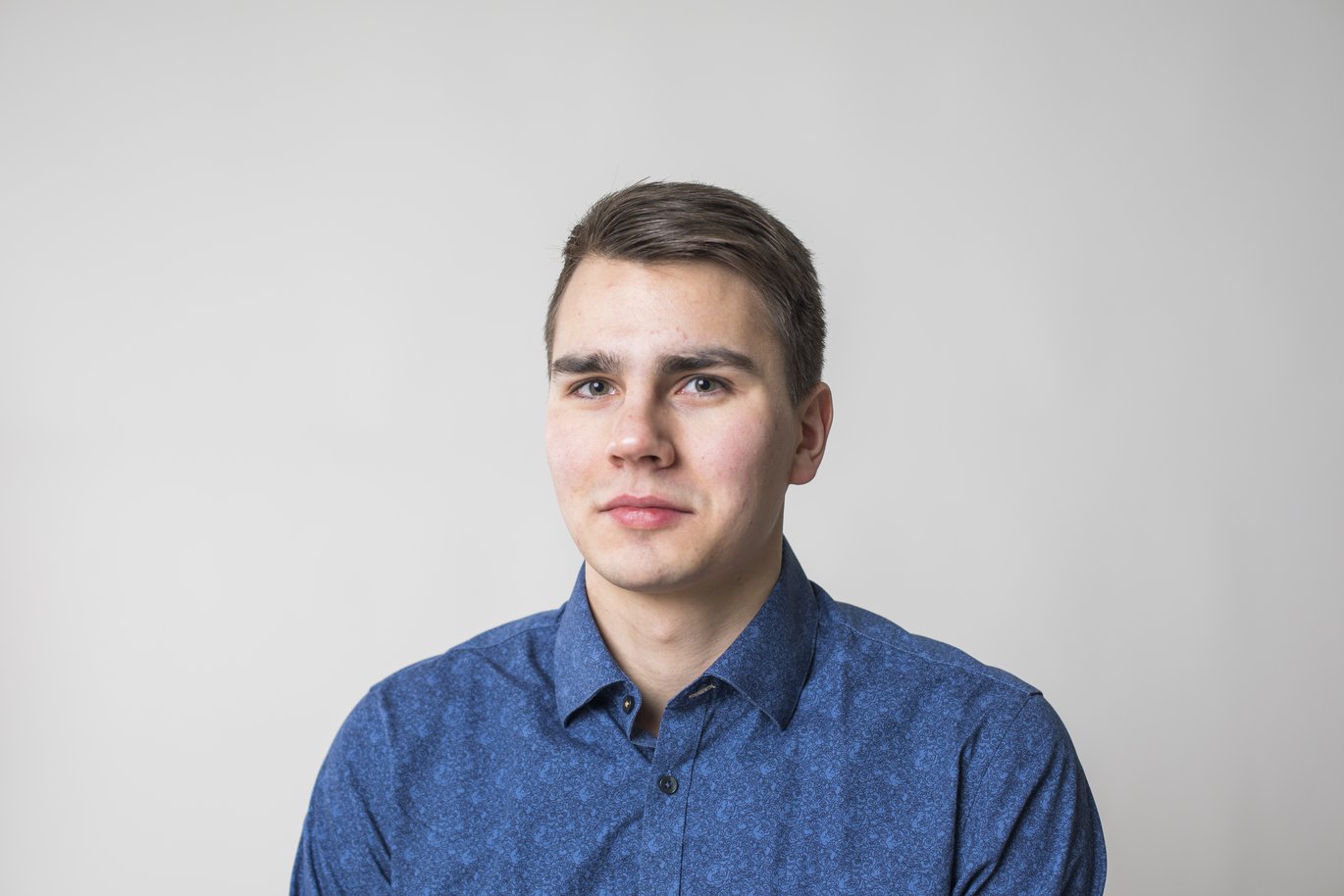 Vili is a postdoc in Magnus Kjærgaards group.  Photo: MBG